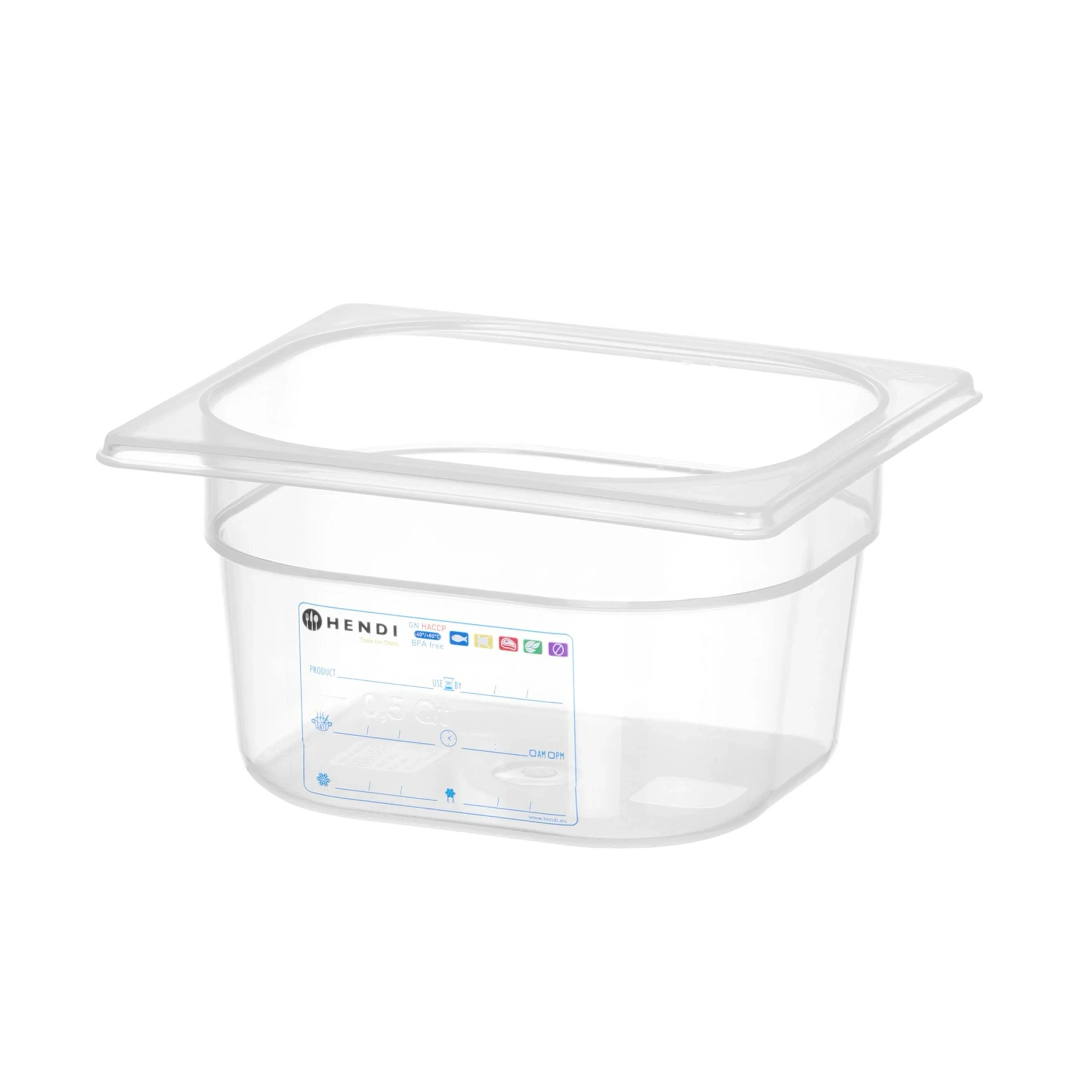 Behållare GN 1/6 HACCP