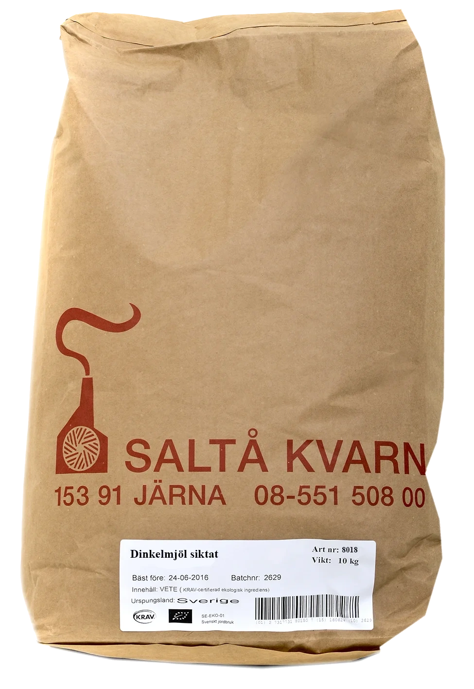 Dinkelmjöl siktat