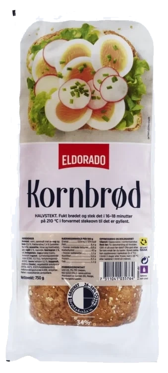 Kornbrød Lettstekt Eldorado
