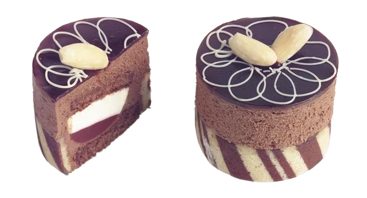 Bavarois Chocolat Lait d'Amandes