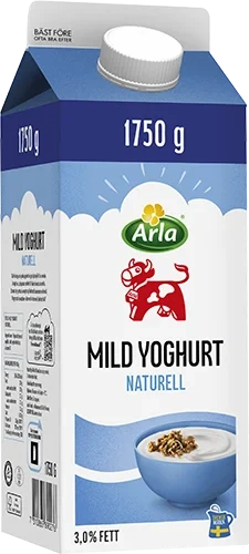 Mild yoghurt naturell 3%