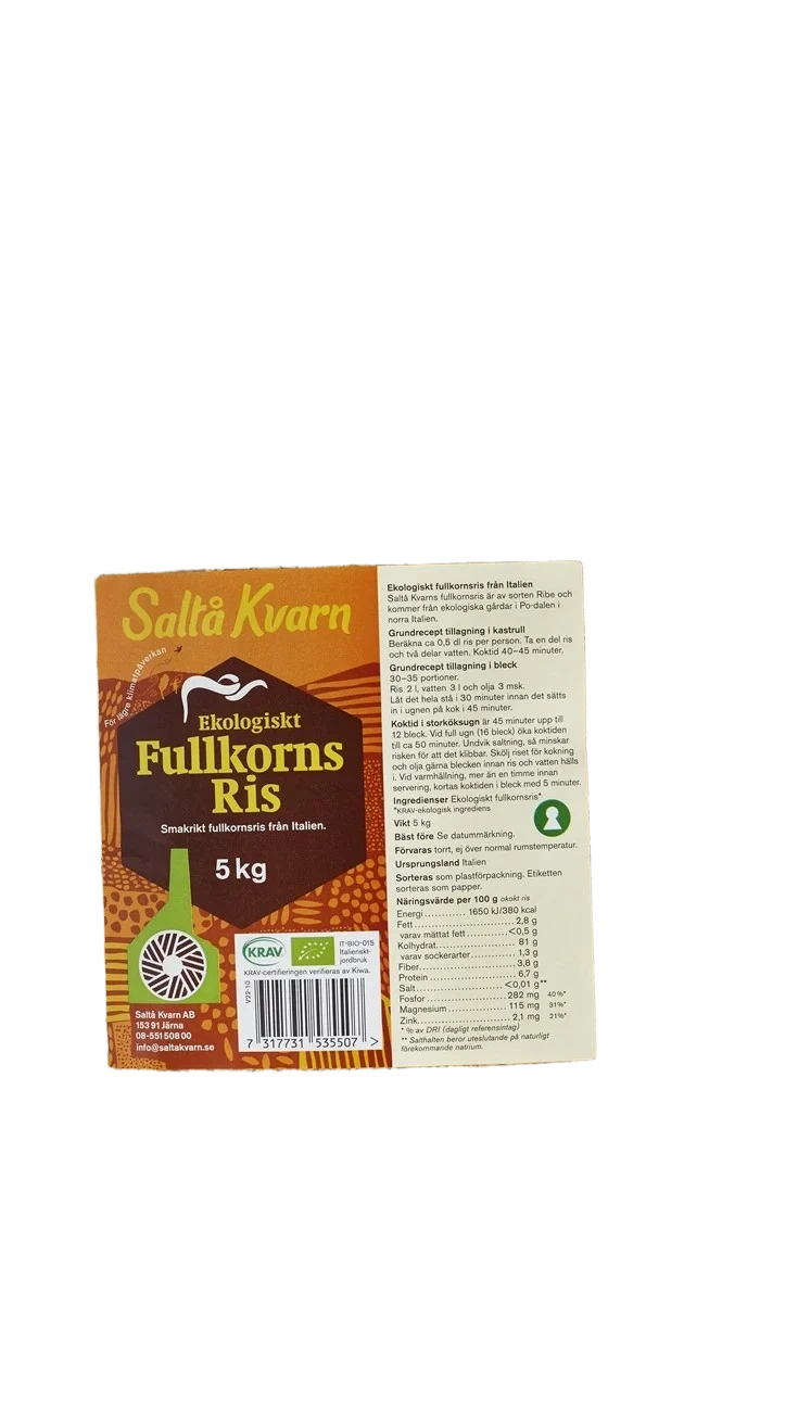 Fullkornsris KRAV