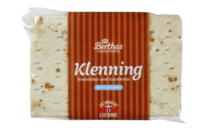 Klenning u/Sukker 160g Berthas