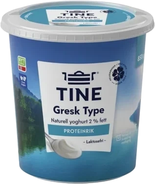 Gresk type yoghurt naturell 850g