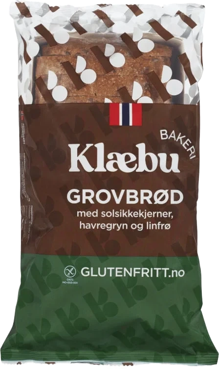 Grovbrød 500g skåret (glutenfritt)