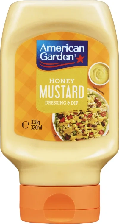 Honey Mustard 320ml American Garden
