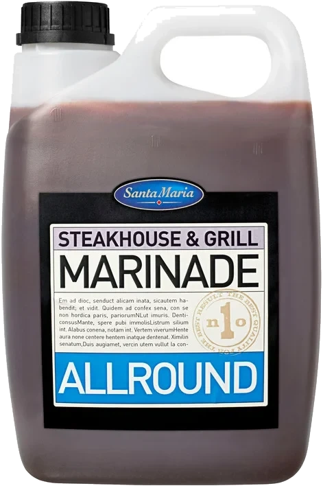 Bbq marinade allround 2,5l