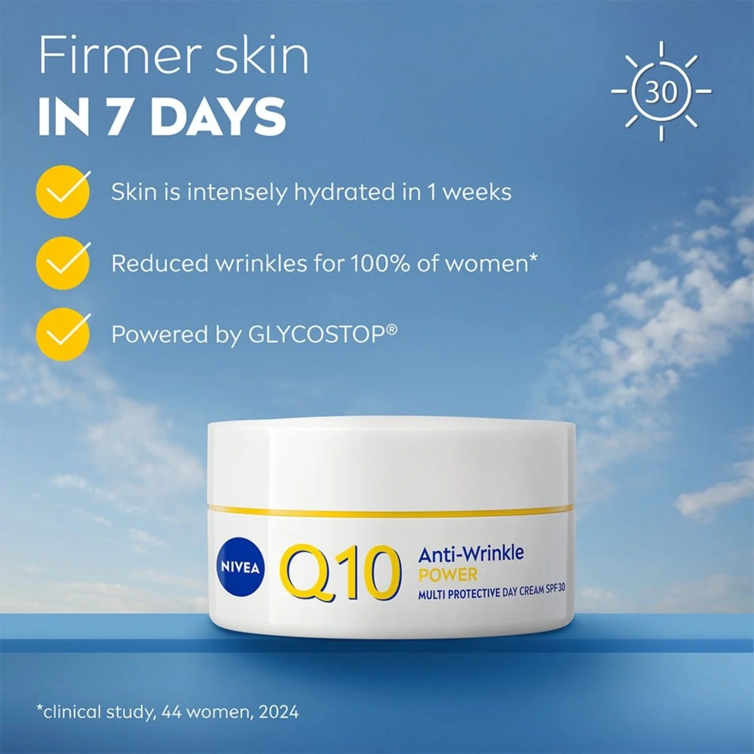 NIVEA Q10 Power Firming Day Cream SPF30