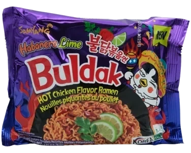 Nudler Buldak Hot Chicken Habanero Lime 5x140g Samyang