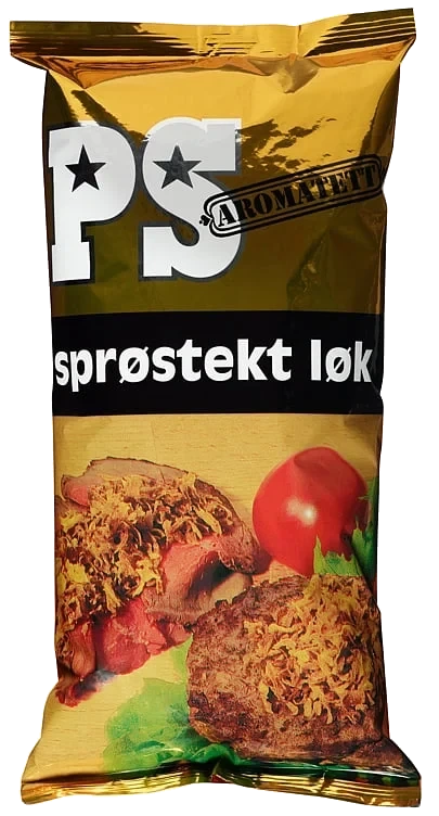 Løk,sprøstekt           500gr