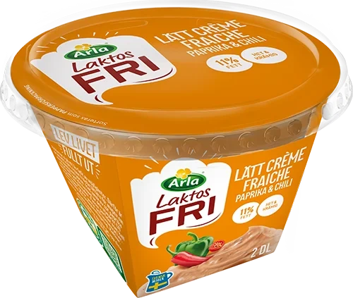 Laktosfri crème fr paprika / chili 11%