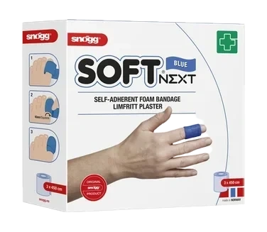 Soft Next 3cmx4,5m Blue