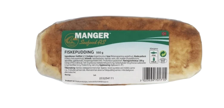 Fiskepudding 550g Manger