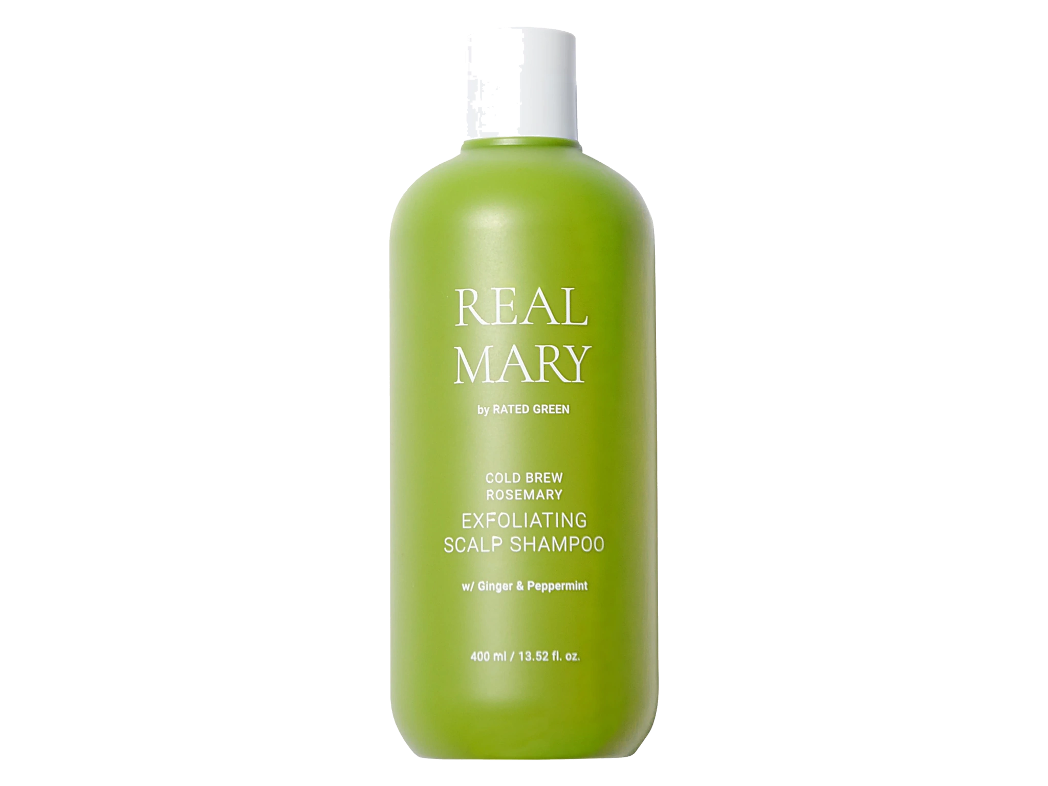Rated Green Cold Brew Rosemary Exfoliating Scalp Shampoo, 400 ml