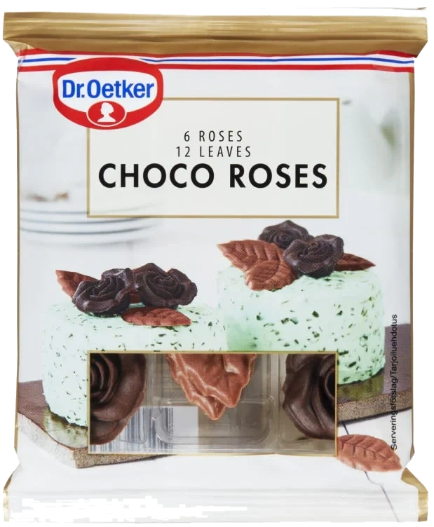 Kakaoroser m/Blad 50g Dr.Oetker