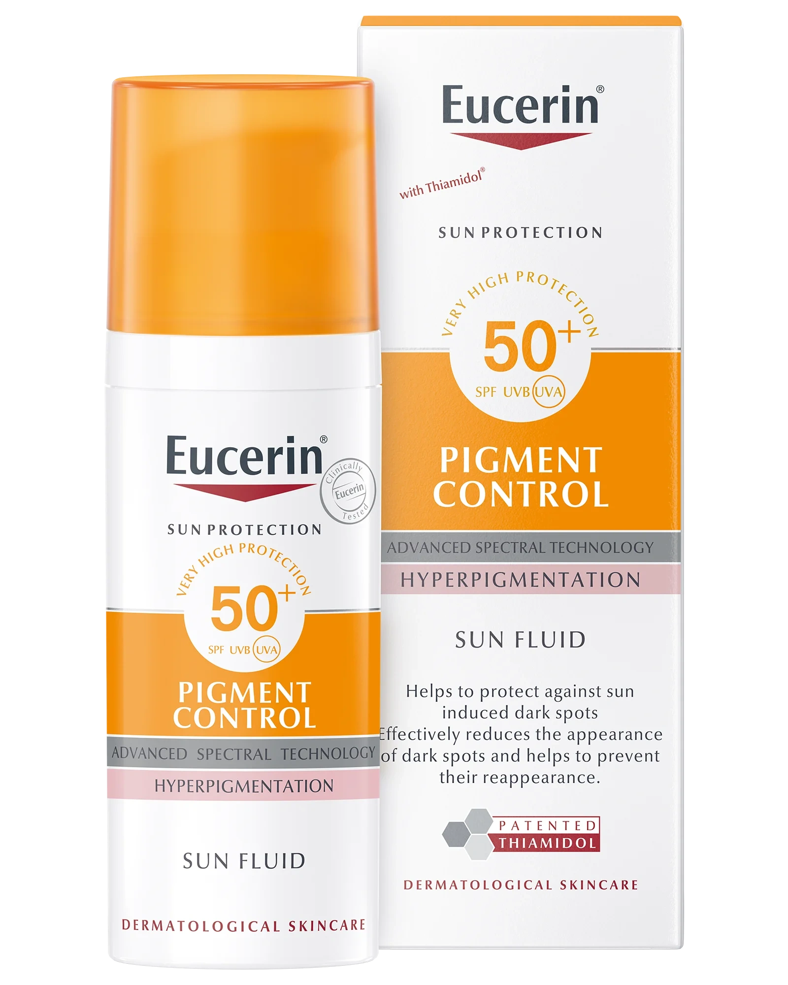 Eucerin Sun Pigment Control solkrem ansikt SPF50+ 50 ml