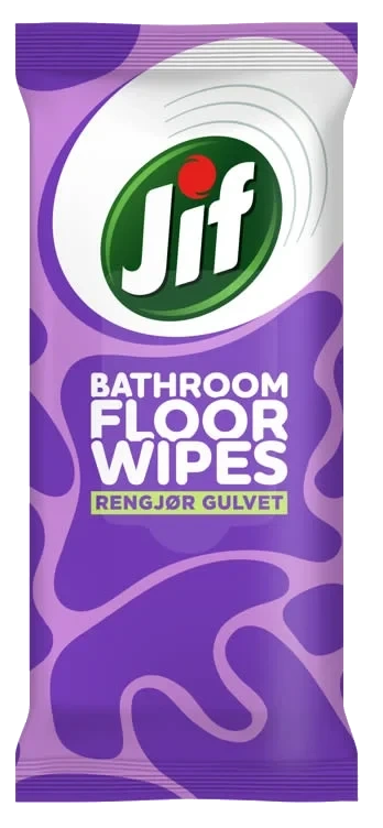 Jif Wipe Bathroom Floor 15stk