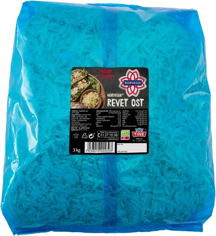 Norvegia Revet 3kg Tine