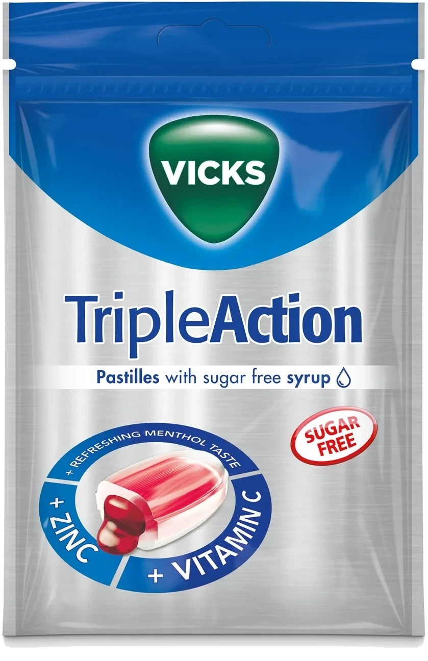 Vicks Triple Action Sugar Free