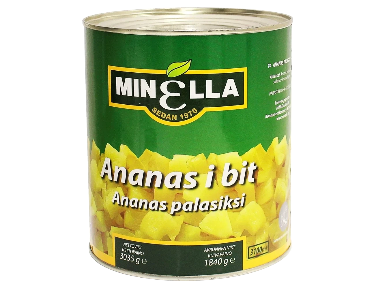 Minella Ananas i bit