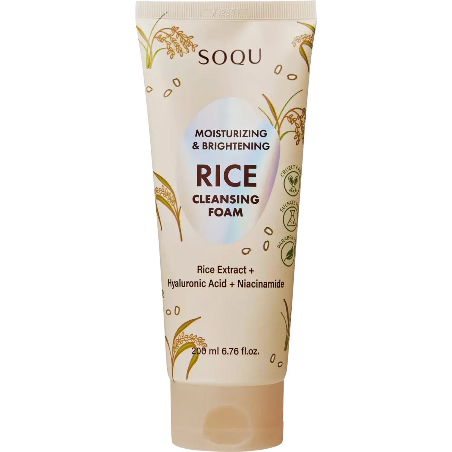 Soqu Rice Foam Cleanser
