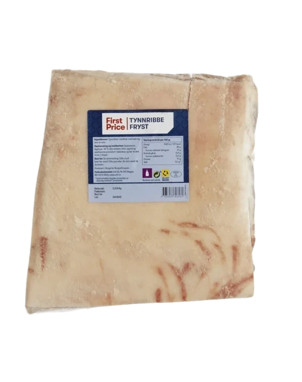 Svin Tynnribbe Ca3,6kg First Price