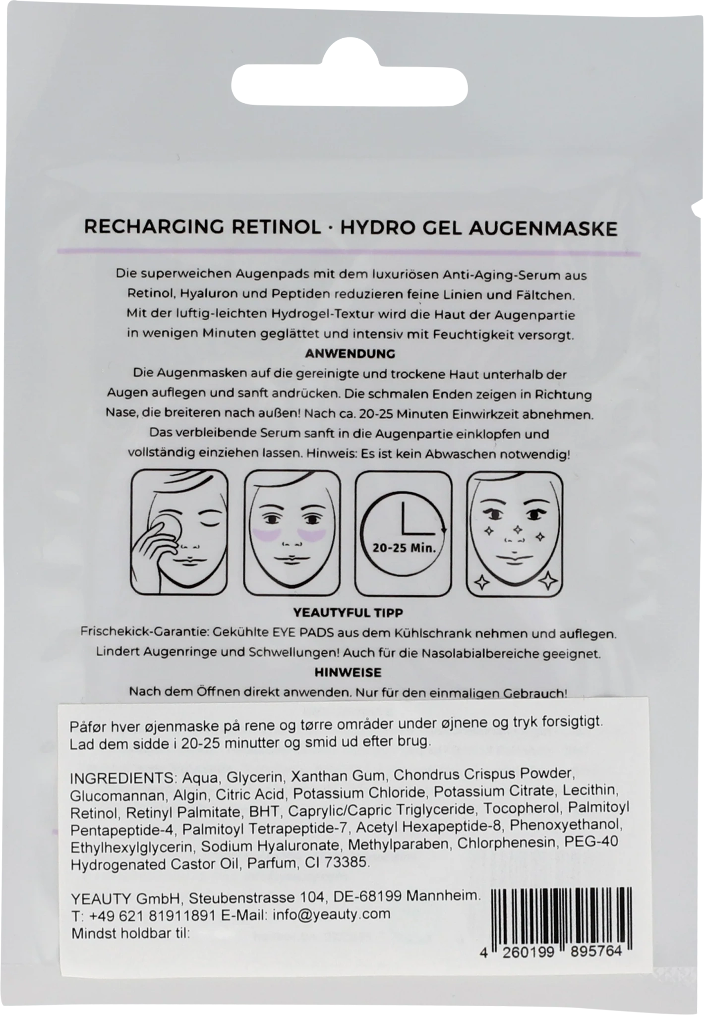 Recharging Retinol Ögonmask