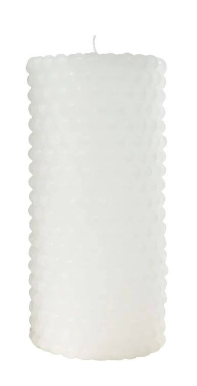 Perlelys Hvit 15cm Unik