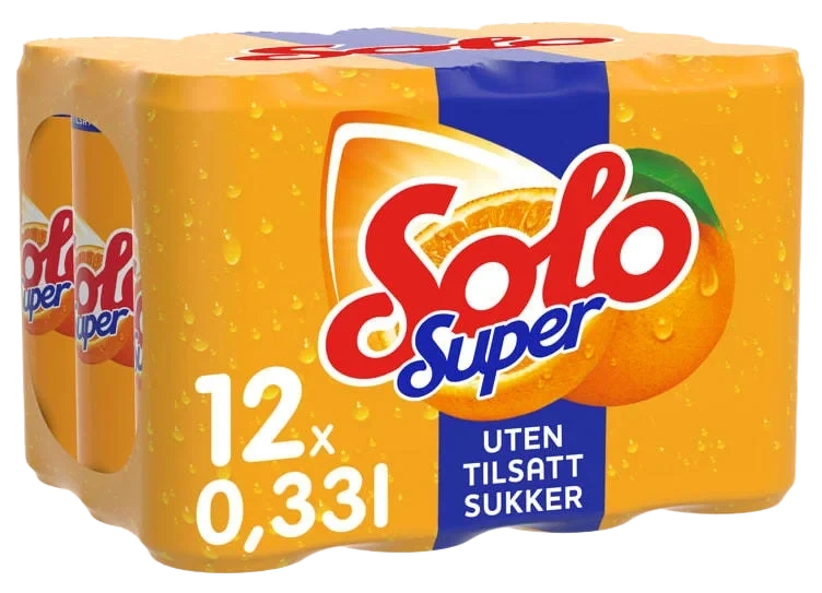 Solo Super 0,33lx12 boks Sleek