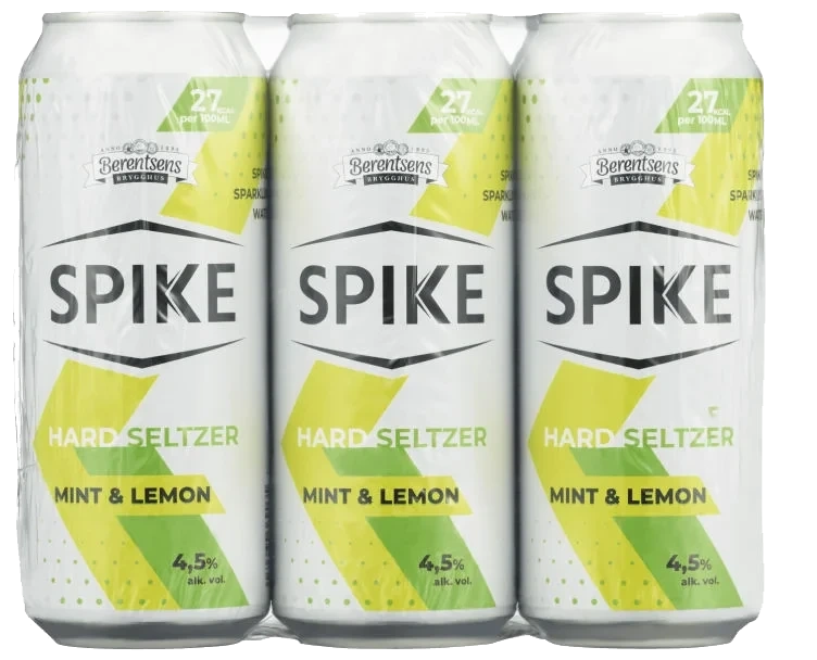 Spike Mint&Lemon Hard Seltzer 0,5lx6 boks