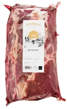 Elg Entrecote 1,1kg Stensaas Reinsdyrslakteri