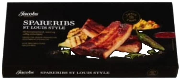 Spareribs Ca700g Jacobs Utvalgte