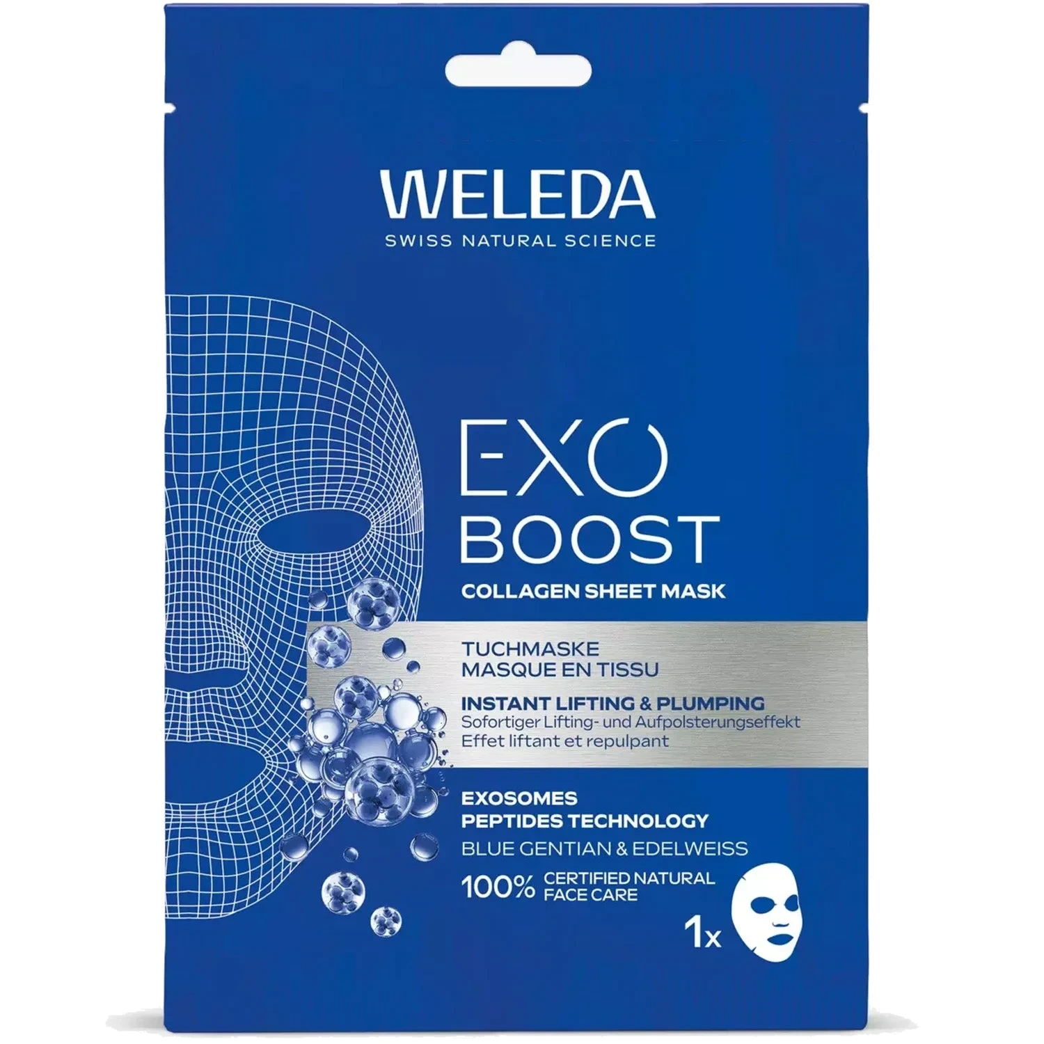 Weleda Exo Boost Collagen Sheet Mask 20 ml