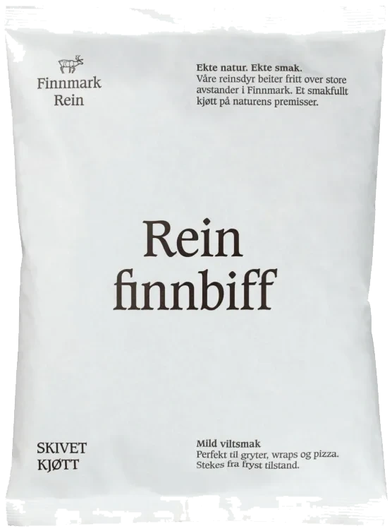 Rein Finnbiff 400g Finnmark Rein