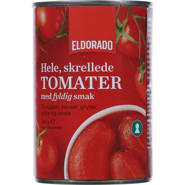 Tomater Hele 400g boks Eldorado