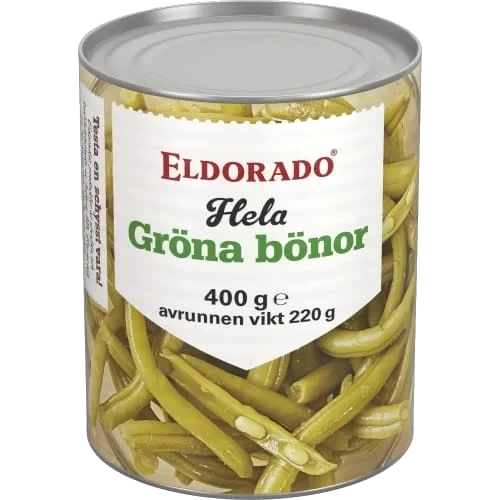 Gröna Bönor Hela