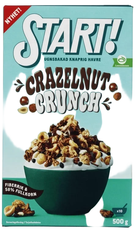 Start! Granola Crazelnut 500g