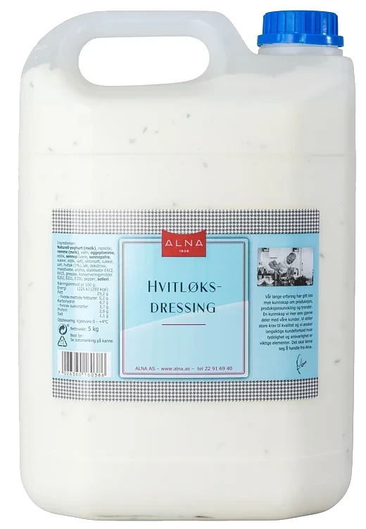 Hvitløksdressing orig.  5kg