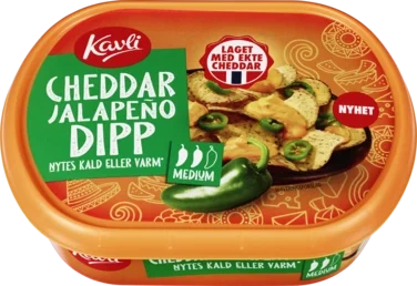 Cheddar jalapeno dipp  180g