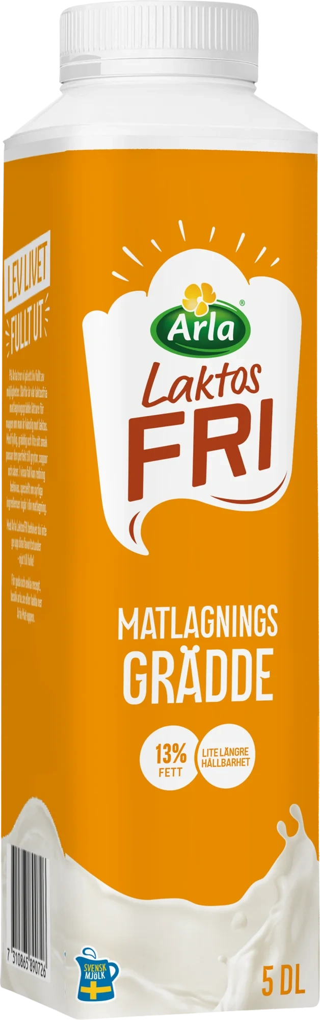 Laktosfri matlagningsgrädde 13%
