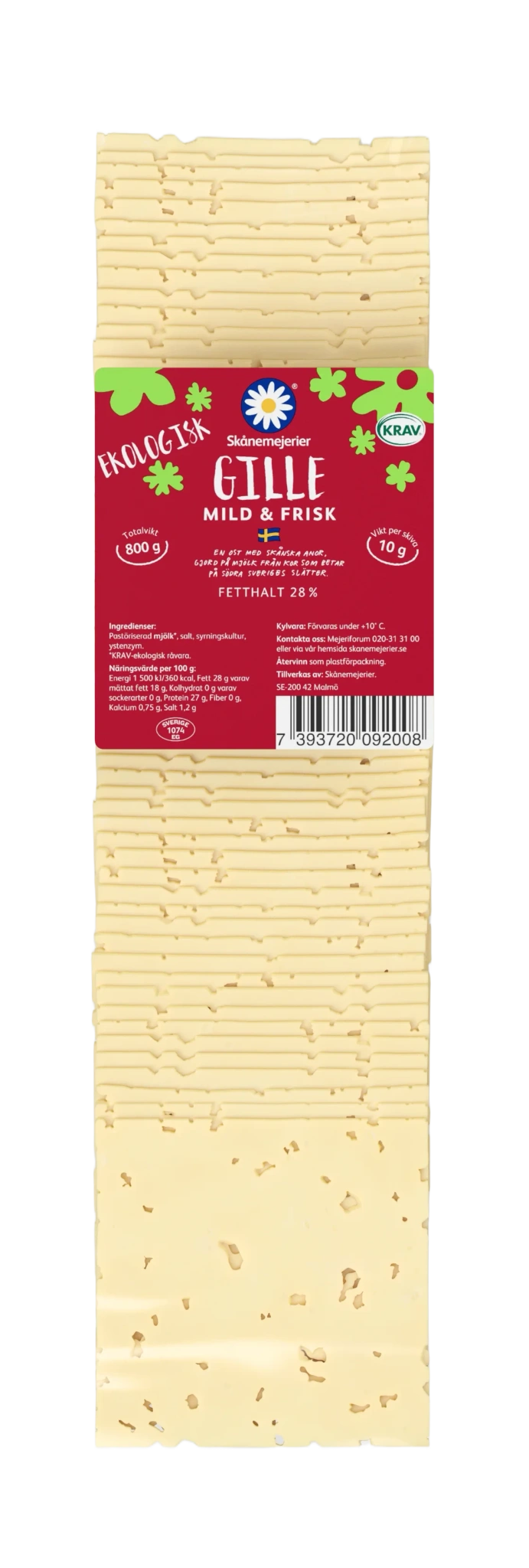 Gille 28% Mild skivad KRAV 10g