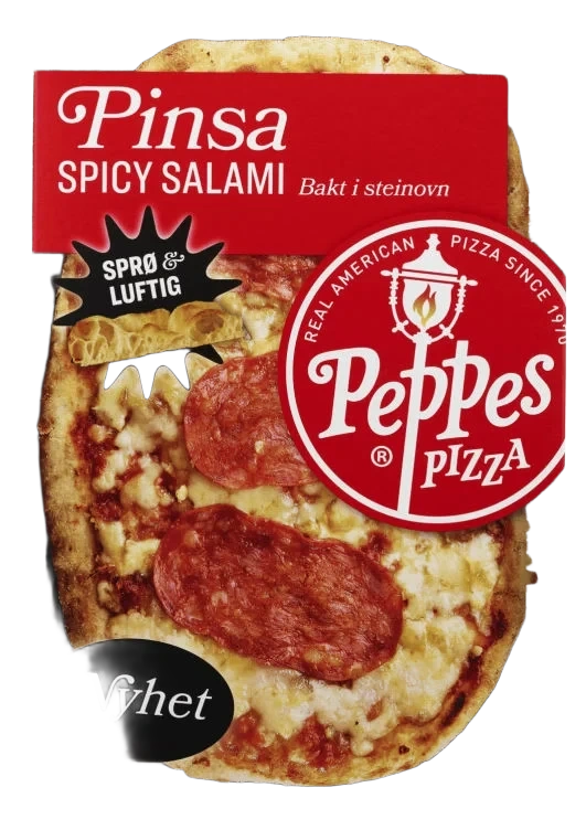 Peppes Pizza Pinsa Spicy Salami 430g