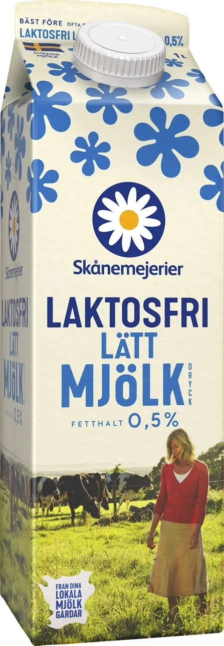 Laktfri Lättmjölk