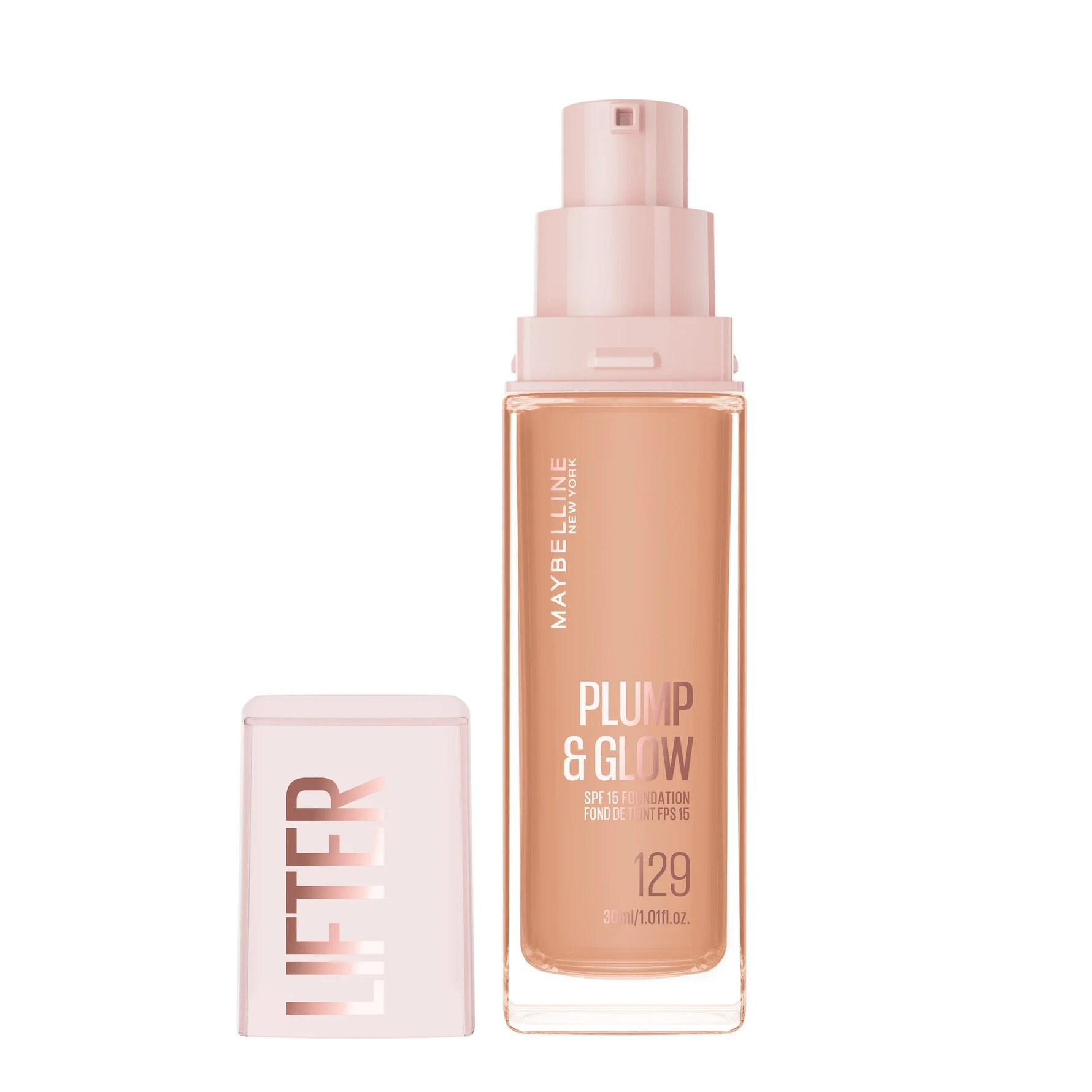 Maybelline Lifter Plump & Glow Foundation 129 30ml