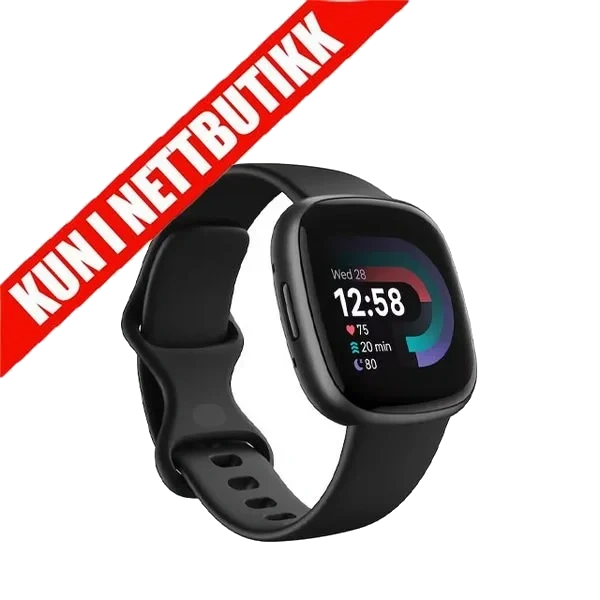Fitbit Versa 4 Smartklokke - Black