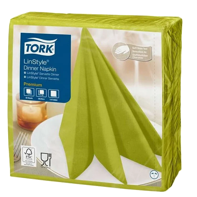 Serv Linstyle Pistasj 39cm Tork