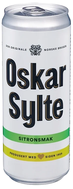 Oskar sylte sitronsmak bx  10x33cl