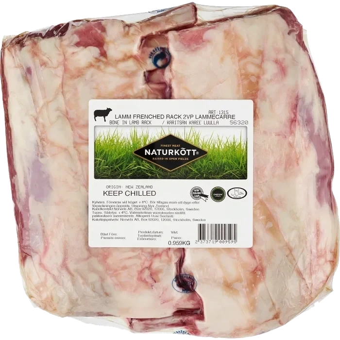 Lammracks Färska ca 800g Naturkött