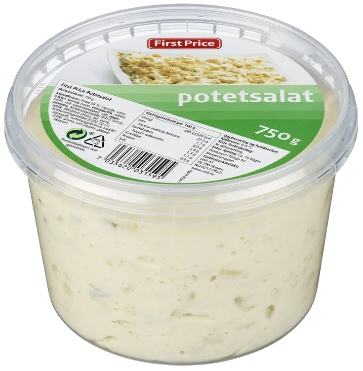 Potetsalat 750g First Price
