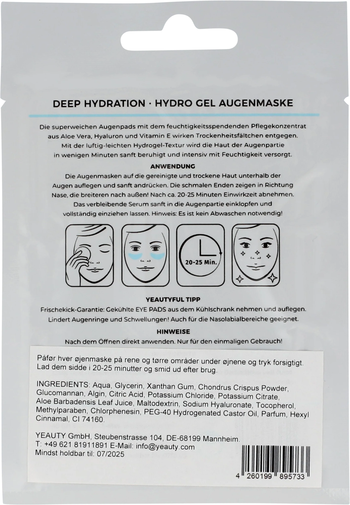 Deep Hydration Ögonmask